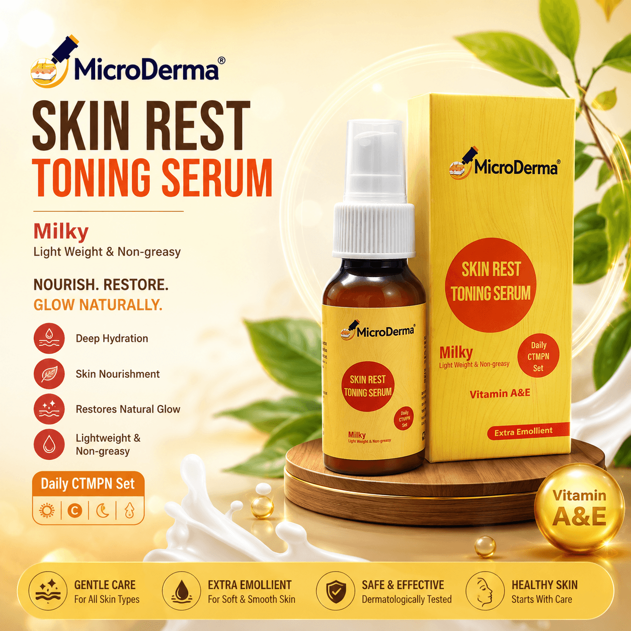 Skin Rest Toning Serum